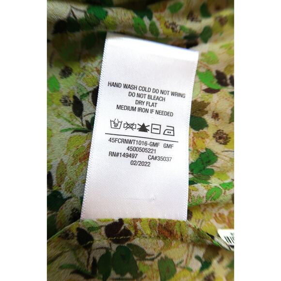 FAVORITE DAUGHTER Lover Floral Chiffon Wrap Crop Top Neiman Marcus S $188 - Picture 12 of 14